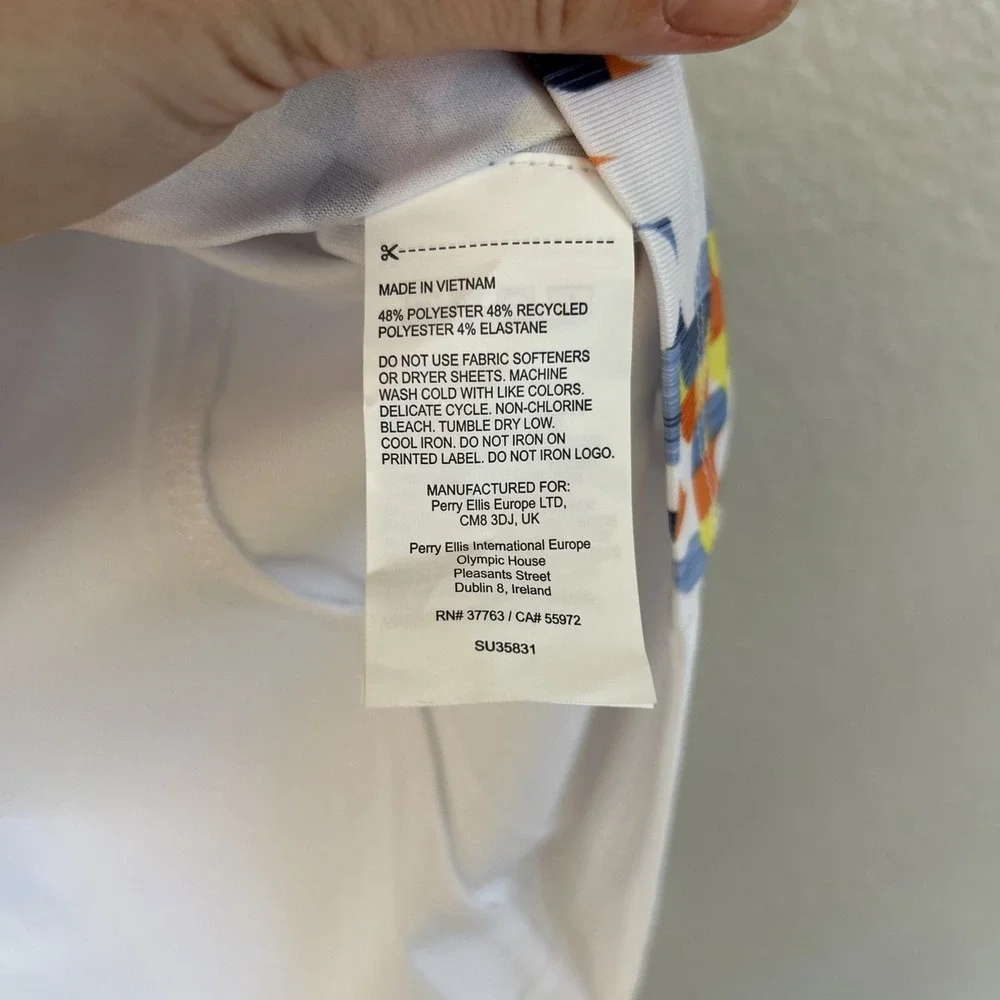 Callaway Optidri Women's Golf Tanktop Polo Size Medium Multicolor - Picture 3 of 4